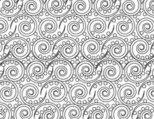 Load image into Gallery viewer, Wind, Digital quilting pattern, design, pantograph.