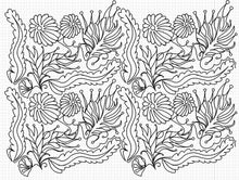 Load image into Gallery viewer, Underwater  digital quilting pattern, design, pantograph