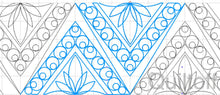 Load image into Gallery viewer, Border or EDGE to EDGE Design #1, digital quilting pattern, design, pantograph
