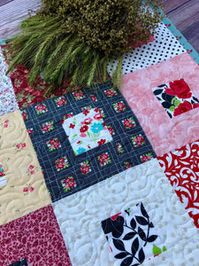 Available now: Granny Square baby quilt