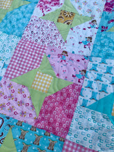 Load image into Gallery viewer, Available now: Cowboy and Cowgirl quilt, very pretty!
