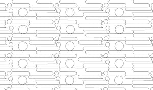 Beach ball, Digital quilting pattern, design, pantograph.