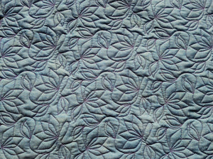 Lotus, Digital quilting pattern, design, pantograph,E2E