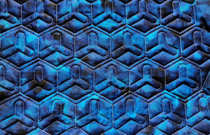 Geometric #1, Digital quilting pattern, design, pantograph.