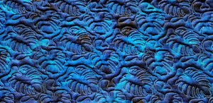 Monstera, Digital quilting pattern, design, pantograph,E2E