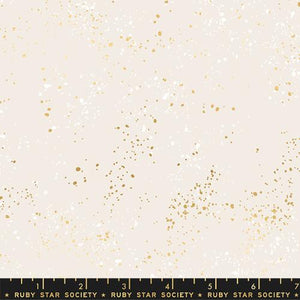 108" Speckled Wide White Gold RS5055 14M Ruby Star#1