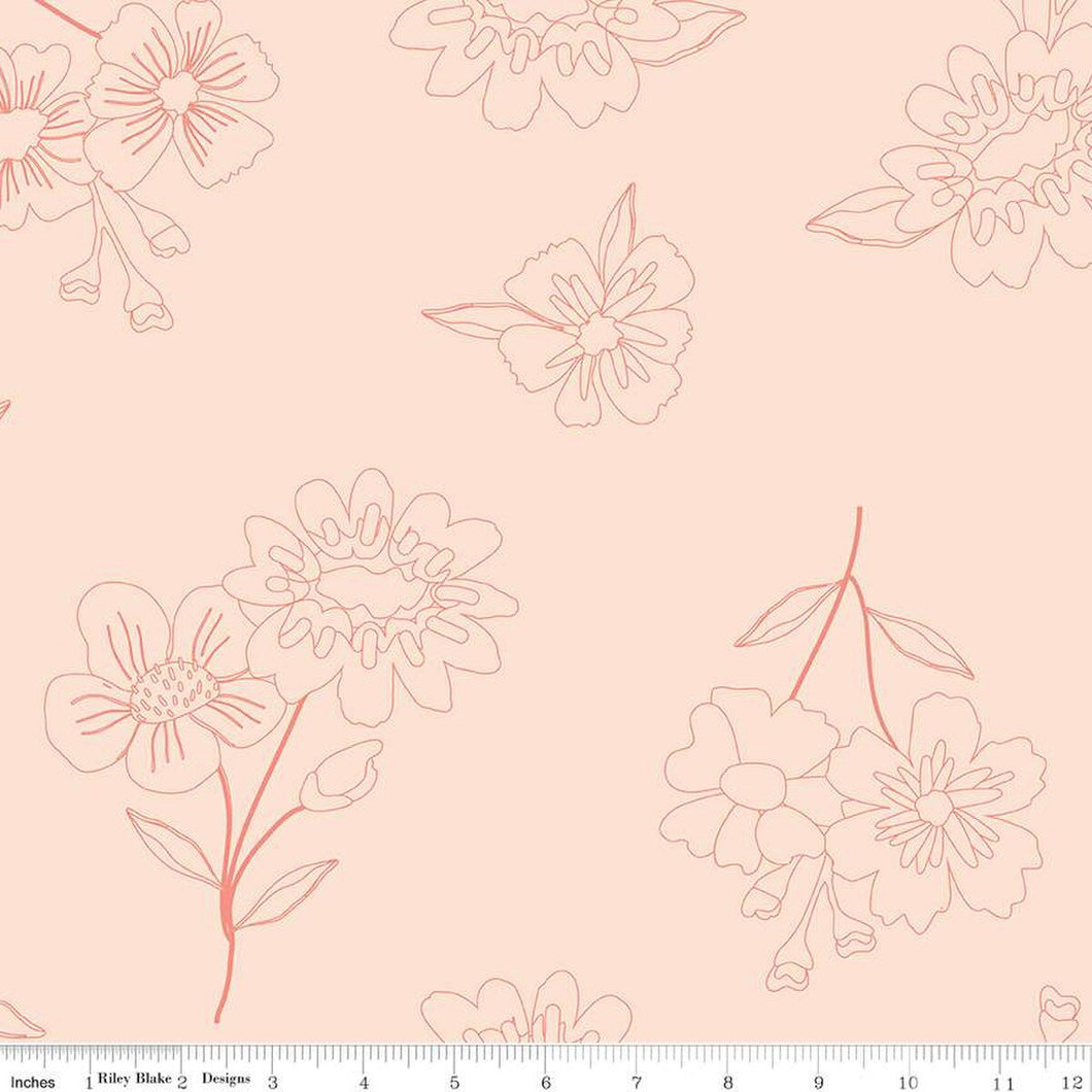 Wide Back Spring's in Town Blush