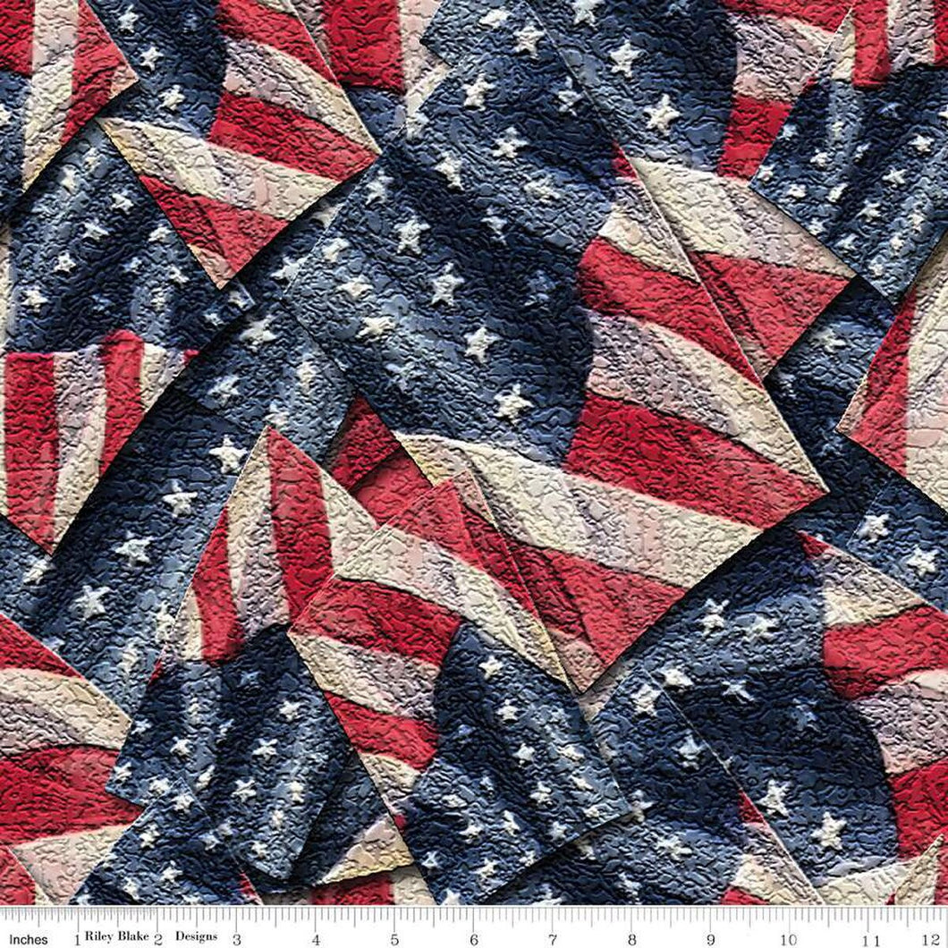 Wide Back Coming Home Flags Multi