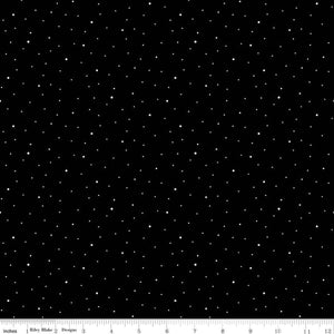 Wide Back Dapple Dot Black