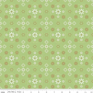 Wide Back Bee Backings & Borders Bandana Green