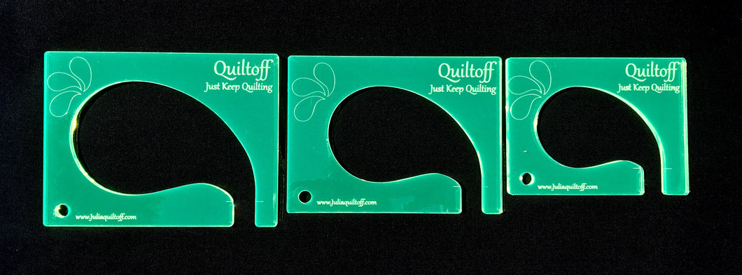 Paisley Template Set of 3