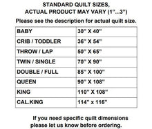 Load image into Gallery viewer, Gorgeous Sunflower Quilt, queen size, handmade, heirloom
