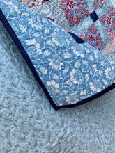 Load image into Gallery viewer, Available now: Beautiful handmade quilt, patchwork flowers
