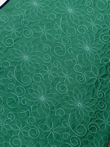 Gorgeous Sunflower Quilt, queen size, handmade, heirloom