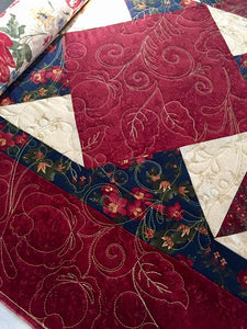Old Tradition-2 digital quilting pattern, design, pantograph