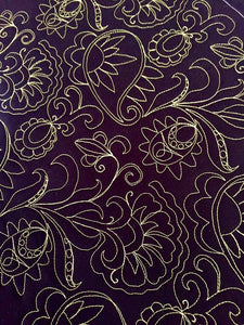 India Gardens  digital quilting pattern, design, pantograph
