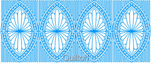 Border or EDGE to EDGE Design #2, digital quilting pattern, design, pantograph