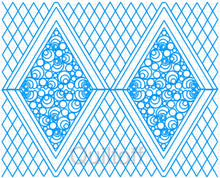 Load image into Gallery viewer, Border or EDGE to EDGE Design #3, digital quilting pattern, design, pantograph
