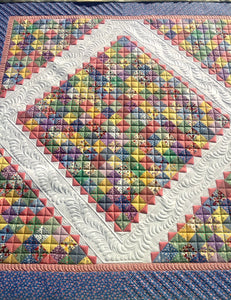 Make to order! Beautiful “Grandma’s Quilt”, scrappy, custom quilting