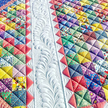 Load image into Gallery viewer, Make to order! Beautiful “Grandma’s Quilt”, scrappy, custom quilting
