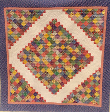 Load image into Gallery viewer, Make to order! Beautiful “Grandma’s Quilt”, scrappy, custom quilting

