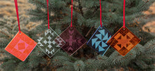 Load image into Gallery viewer, Christmas quilt block ornaments
