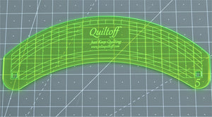 Curve #5, Longarm quilting ruler