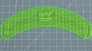 Curve #5, Longarm quilting ruler
