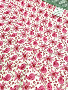Available now: Pink and Gray girl quilt, Paris bicycles
