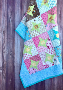 Available now: Cowboy and Cowgirl quilt, very pretty!