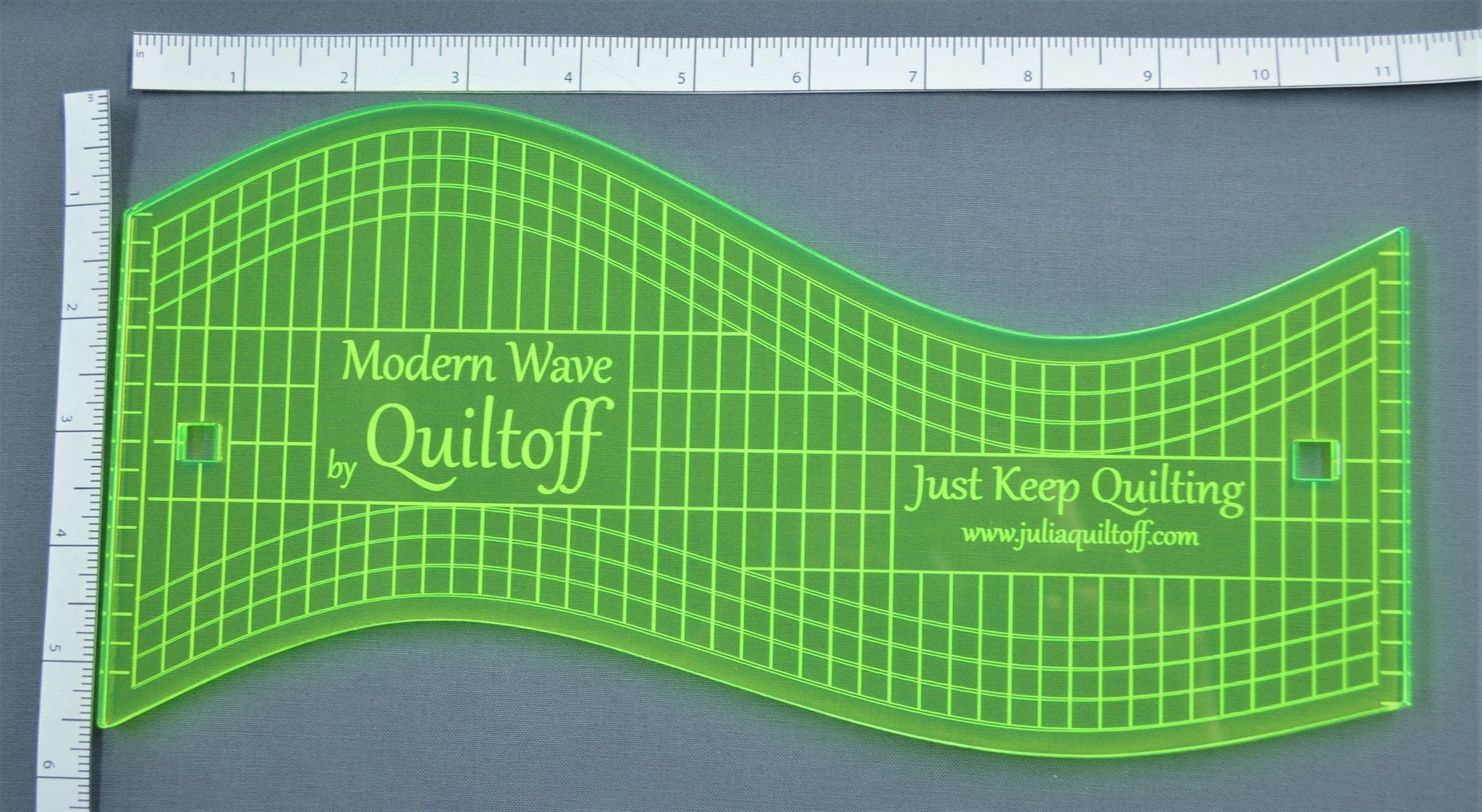Longarm quilting ruler, Modern Wave – QUILTOFF