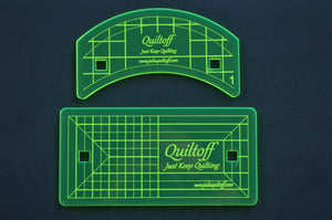 Set of MINI quilting rulers, great for domestic machines