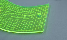Load image into Gallery viewer, Longarm quilting ruler, Modern Wave
