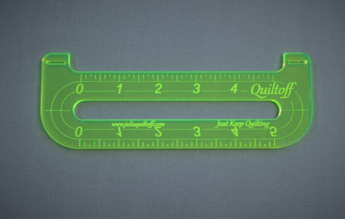 Precision Long-Arm Machine Quilting Ruler 2 x 8 - 844050012718