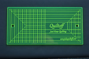Longarm quilting ruler 5"x10"