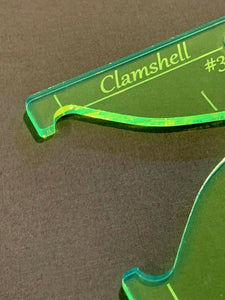 Clamshell template