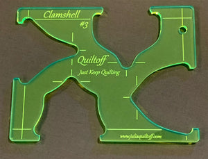 Clamshell template