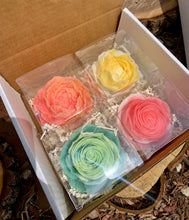 Load image into Gallery viewer, Soap flowers, pack of 4 Active
