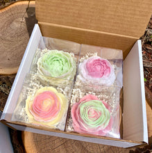 Load image into Gallery viewer, Soap flowers, pack of 4 Active
